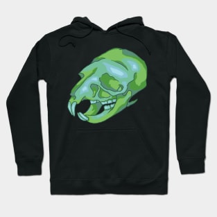 Neon Vole Skull Hoodie